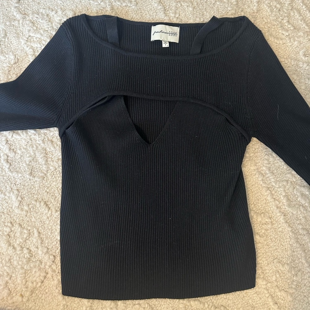 Black Long sleeve with cut out